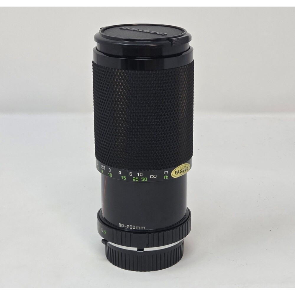 Soligor 80-200mm f/4.5 MC Zoom Macro Lens Minolta MD Mount Manual Focus Japan - Picture 2 of 11